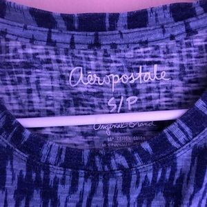 Blue Aeropostale Crop Top